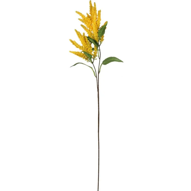 Gałązka Sztuczna Dodatek Do Kompozycji 95 cm - Żółta