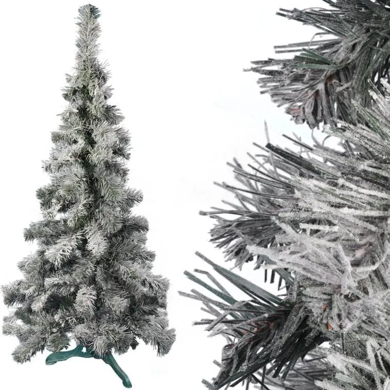 Choinka Sztuczna Śnieżna Kompakt 120cm Od Polskiego Producenta - Biała