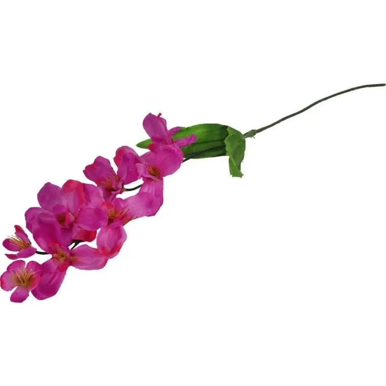 Storczyk Gałązka Kolor Ciemno 66 cm - Różowy