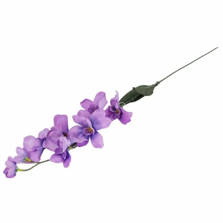 Storczyk Gałązka Kolor 66 cm - Fioletowy