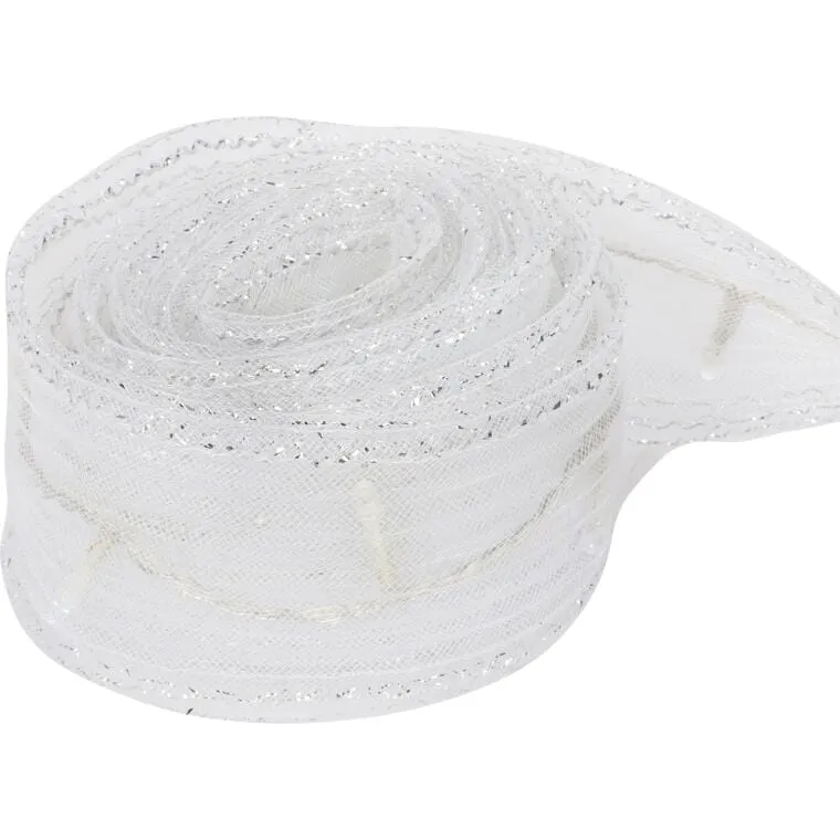 Wstążka Dekoracyjna Z Białymi LED 50 Światełek, Długość 3m, Do Użycia Wewnętrzne