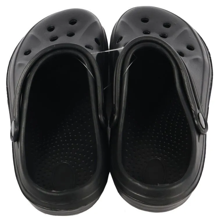 MĘSKIE KLAPKI Ogrodowe/Basenowe Buty LEKKIE Chodaki PIANKOWE 43 - CZARNE