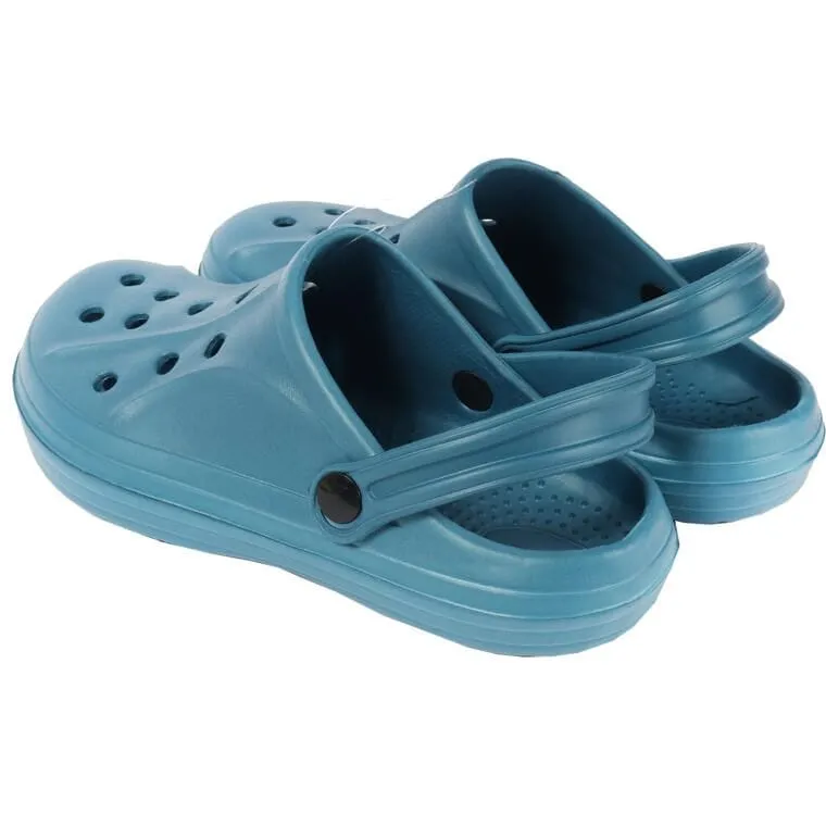 MĘSKIE KLAPKI Ogrodowe/Basenowe Buty LEKKIE Chodaki PIANKOWE NIEBIESKIE 41