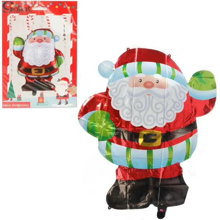 Figurka Dmuchana Mikołaj 60 cm - Świąteczna Ozdoba