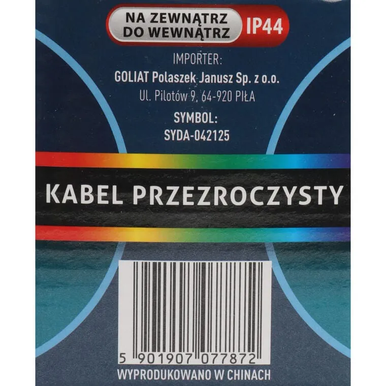 Siatka Dekoracyjna Z Lampkami LED Multikolor 2x2m, Przeznaczona Do Użycia Na Zewnątrz I Wewnątrz, 220V