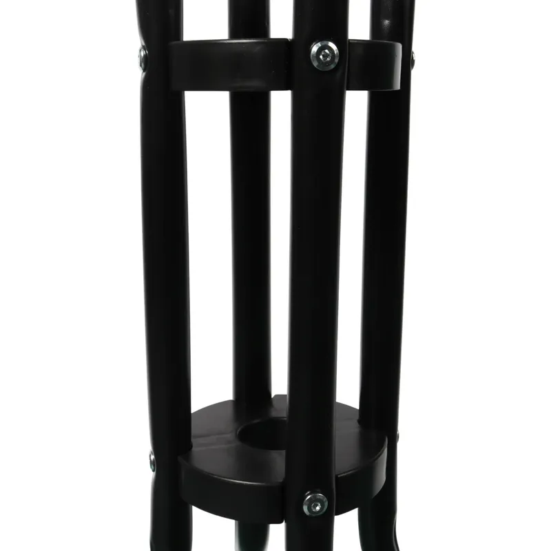 Stolik Okrągły Bistro Ogrodowy Szklany Balkonowy 60 cm