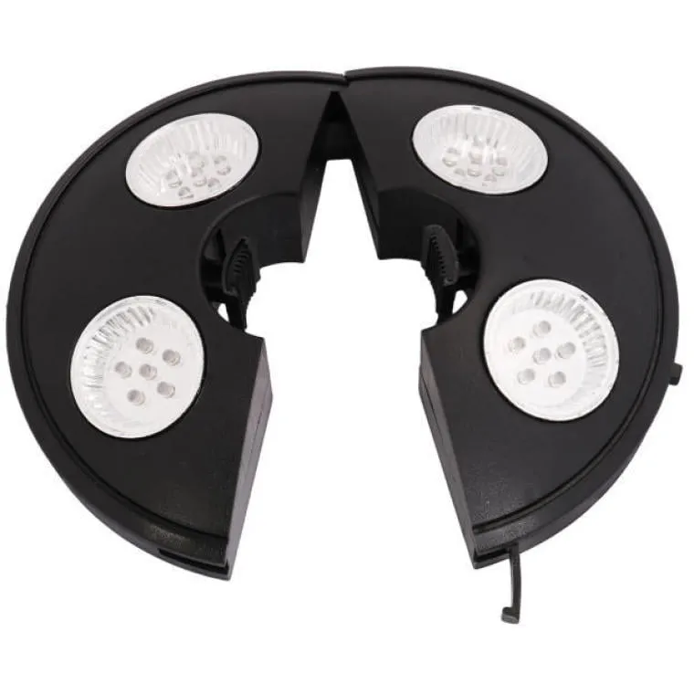 Wielofunkcyjna Lampa LED Do Parasola Ogrodowego Z Dwustronnym Źródłem Światła