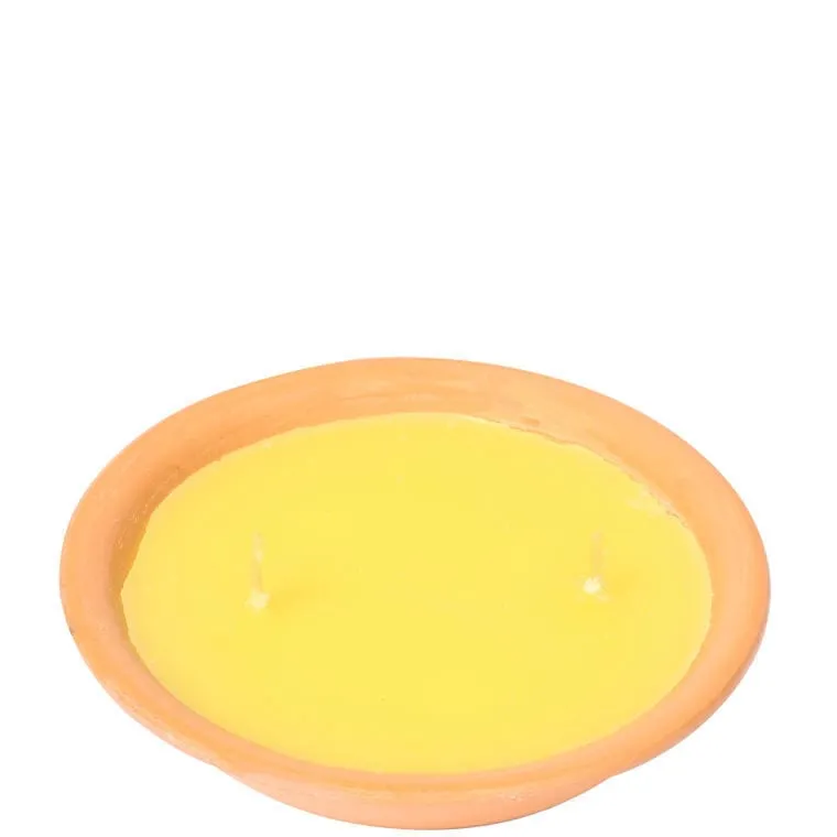 Świeca Antykomarowa W Ceramice 12 cm - Ozdoba Na Taras Czy Balkon