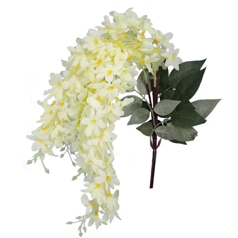 Bez Kremowy 54cm - Sztuczny Kwiat Do Dekoracji