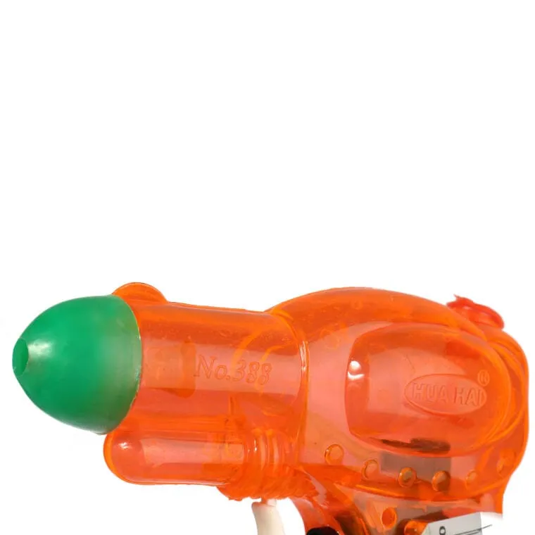 Mała Psikawka Pistolet 10x8cm - Pomarańczowy