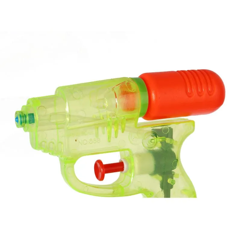 Mała Psikawka Pistolet 12cm Zielono Czerwony