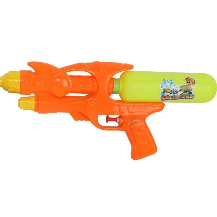 Pistolet Wodny Śmigus-Dyngus 30cm Z Wkręcanym Pojemnikiem Na Wodę - Pomarańczowo-Żółty