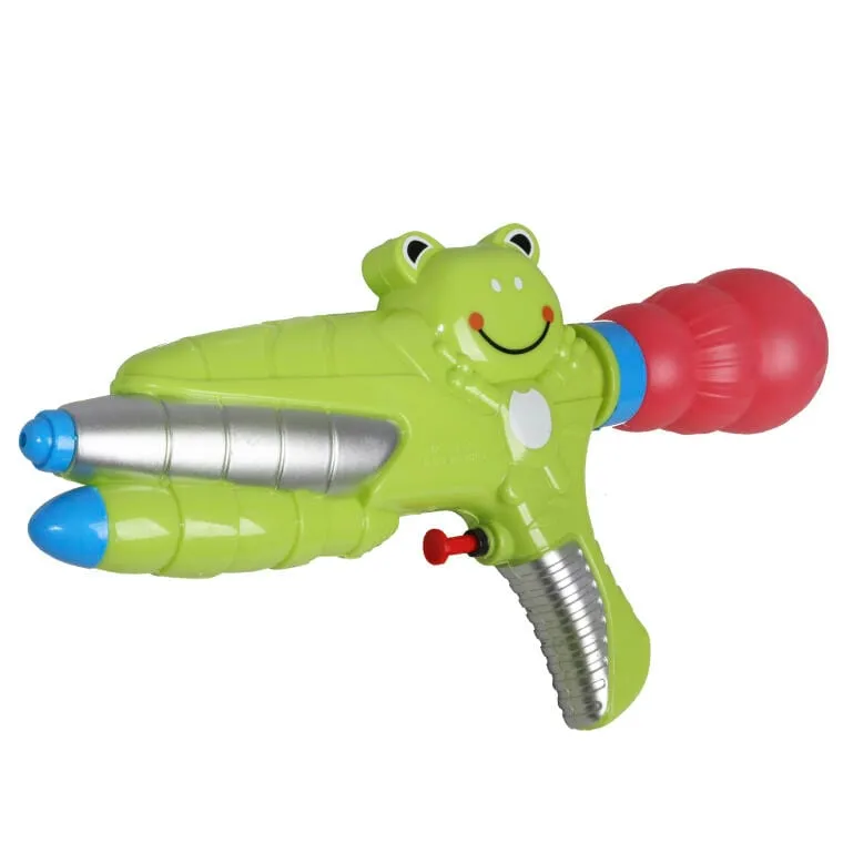 PISTOLET Na WODĘ 30 cm Żabka - Zielona