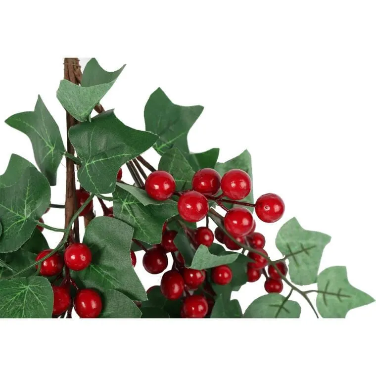 Dekoracja Z Jarzębiny Do Zawieszenia 60 cm