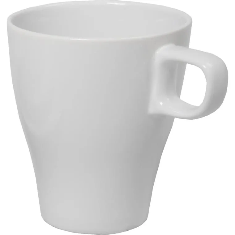 Komplet Porcelany Stołowej Białej Z Możliwością Użytku W Zmywarce I Mikrofalówce