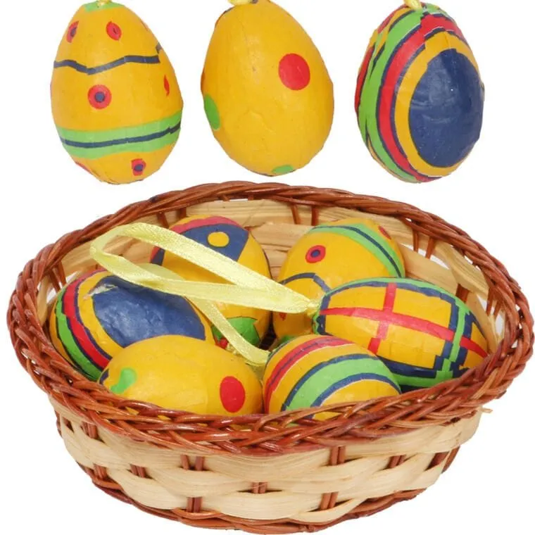 Jajka W Koszyczku 6 szt 4 CM/2