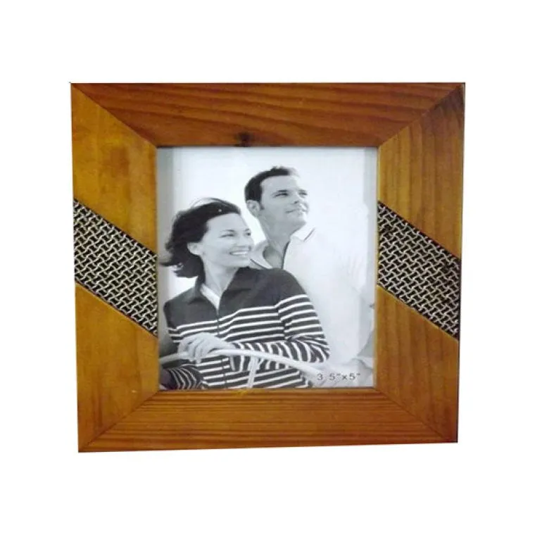 Drewniana Ramka Na Zdjęcie Dekoracja Na Ukos 19x14 cm