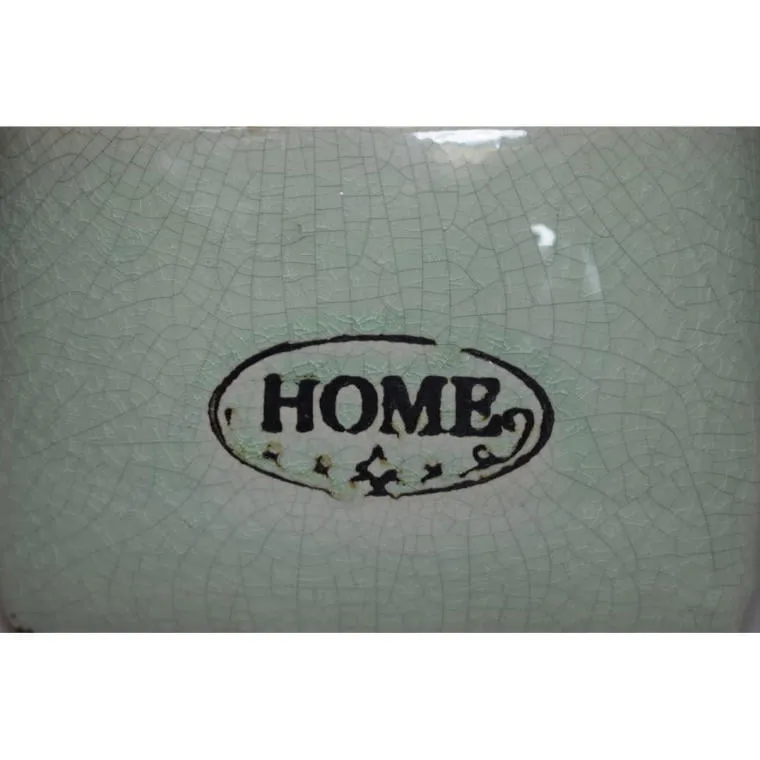 Osłonka Ceramiczna Home W Miętowym Kolorze 11x16 cm