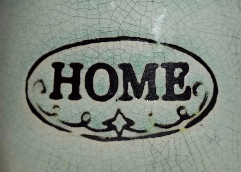 Ceramiczny Wazon-Doniczka W Stylu Vintage W Kolorze Miętowym