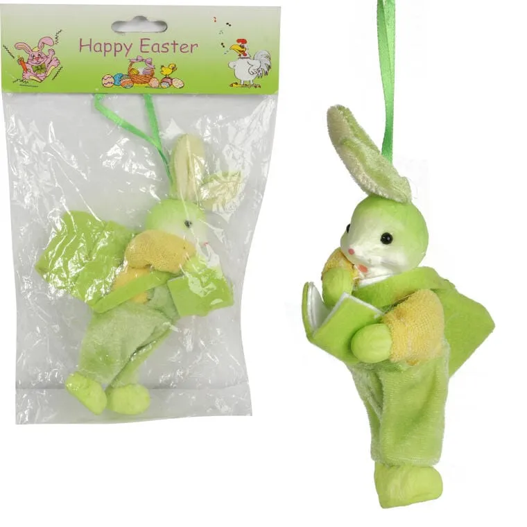 Zając Zawieszka Dekoracja Wielkanocna 15cm