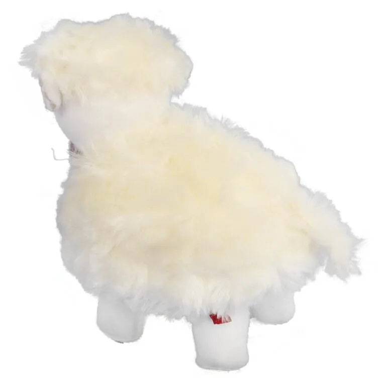 Baranek Wielkanocny Z Wełny 14cm - Dekoracja Stołu I Koszyczka Wielkanocnego