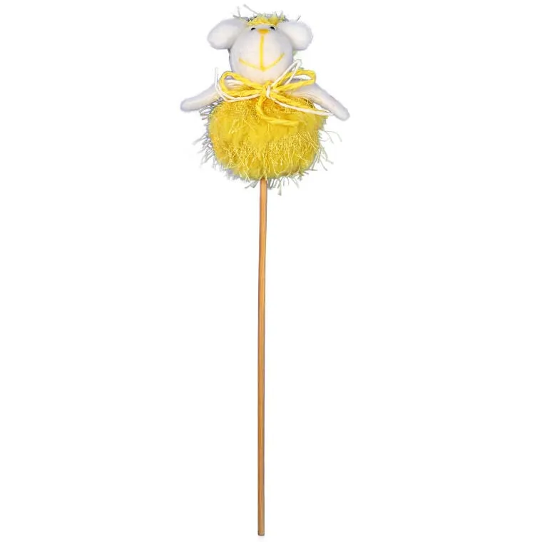 Figurka Owcy O Wysokości 25 cm - Żółta