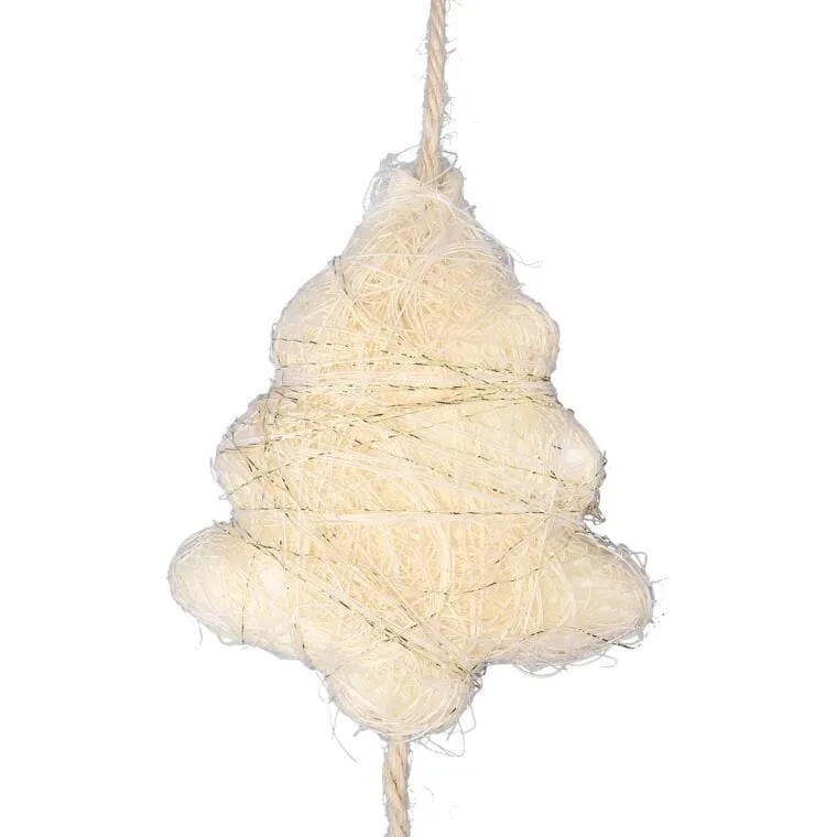 Łańcuch Dekoracyjny Girlanda Z Choinkami 136 cm