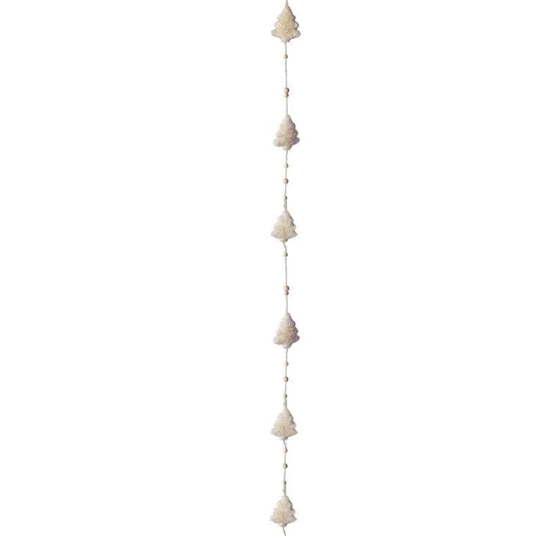 Łańcuch Dekoracyjny Girlanda Z Choinkami 136 cm