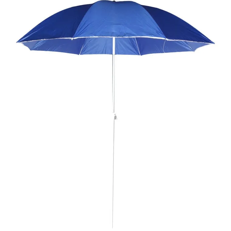 Parasol Plażowy O Średnicy 180 cm Z Regulowaną Wysokością I Mocną Tkaniną 170T - Niebieski