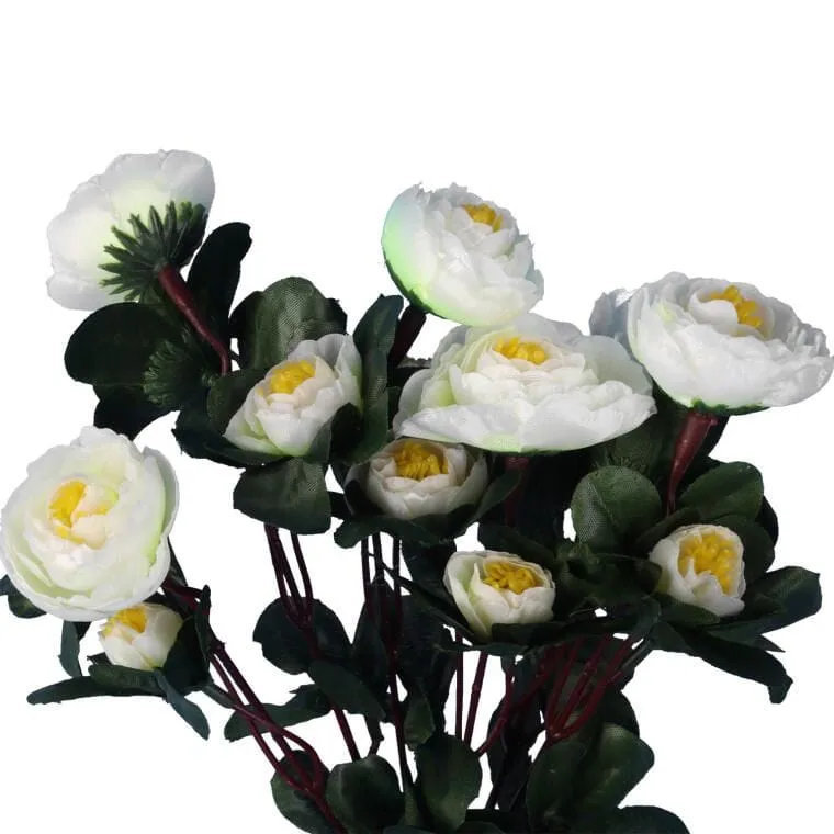 Bukiet Kamelii 35 cm Kolor - Biały