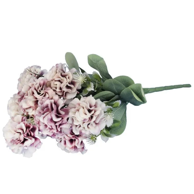 Bukiet 10 Chryzantem 43 cm Kolor Jasny Fiolet