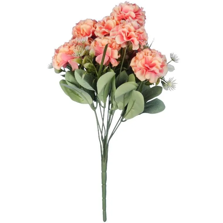 Bukiet 10 Chryzantem 43 cm Kolor - Pomarańczowy