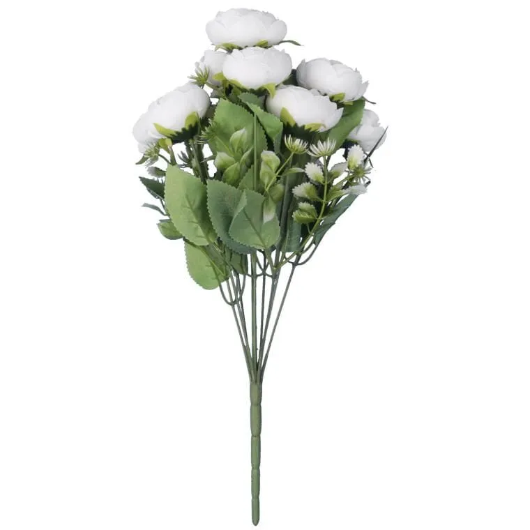 Bukiet 10 Kaczeńcy 44 cm Kolor - Biały