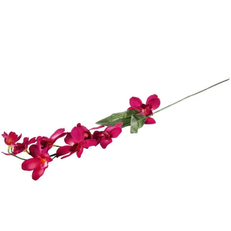 Storczyk Gałązka Kolor 66 cm - Bordowy