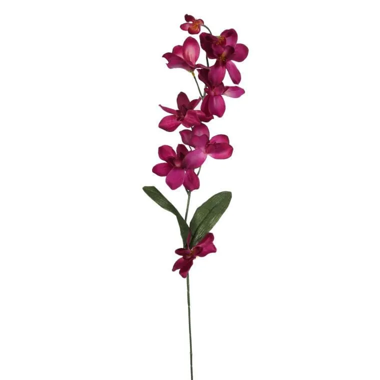 Storczyk Gałązka Kolor 66 cm - Bordowy