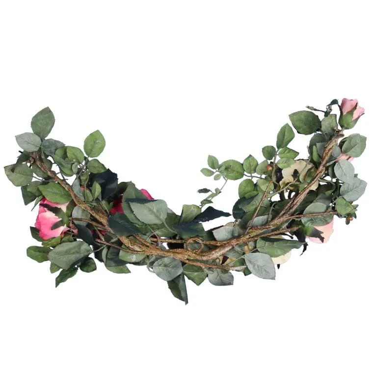 Elegancka Dekoracja Na Drzwi Z Różami Rogal 70 cm