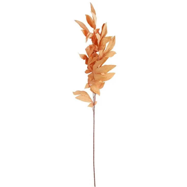Gałązka Liści Klonu 97 cm - Brązowa