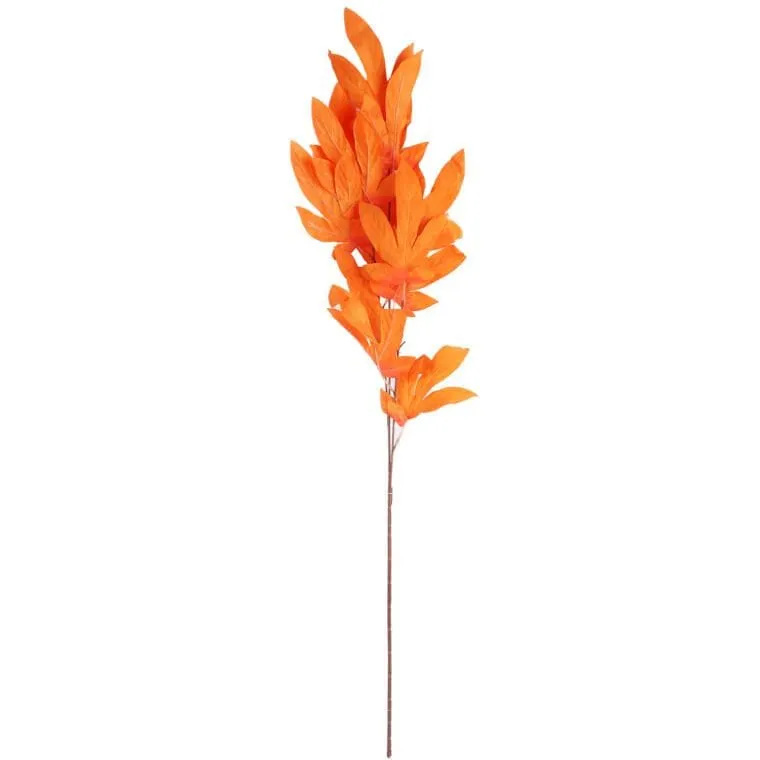GAŁĄZKA LIŚCI KLONU 97 cm - Pomarańczowa