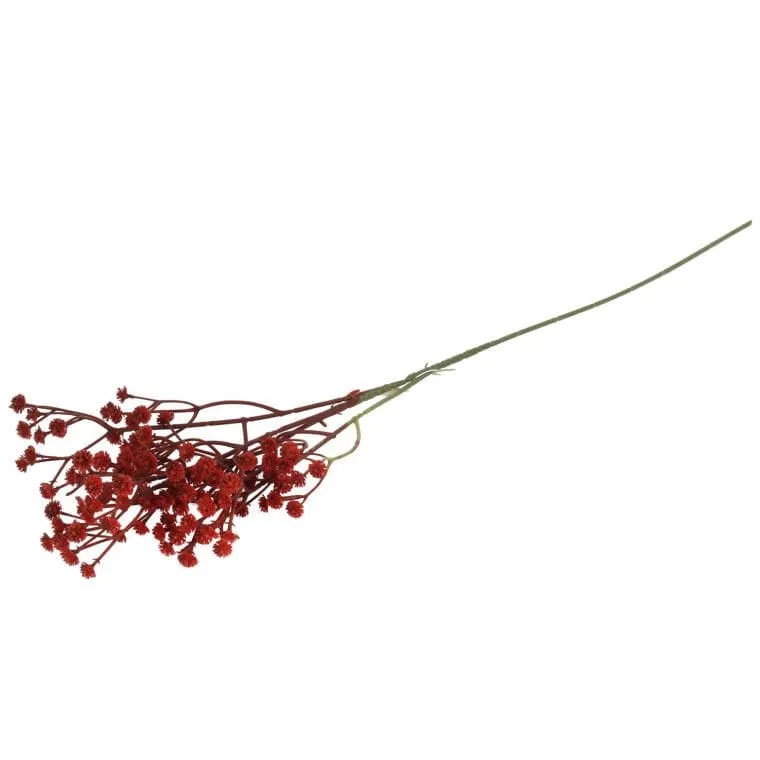 Gipsówka Gałązka 64 cm - Czerwona