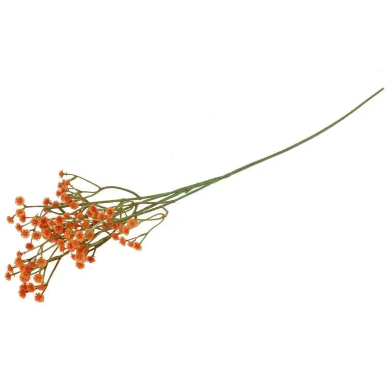 Gipsówka Gałązka 64 cm - Pomarańczowa