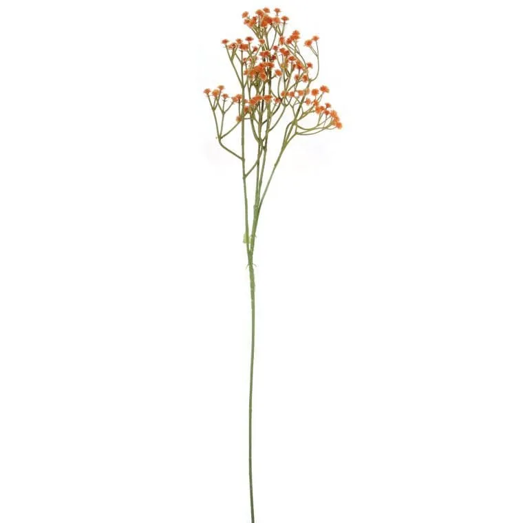 Gipsówka Gałązka 64 cm - Pomarańczowa