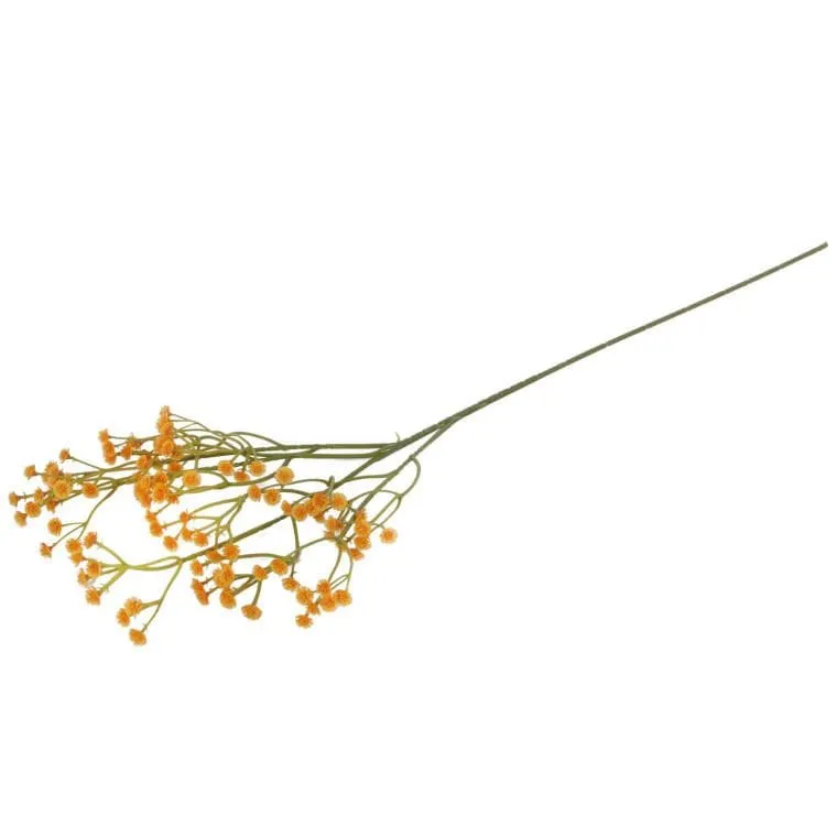 Gipsówka Gałązka 64 cm - Żółta
