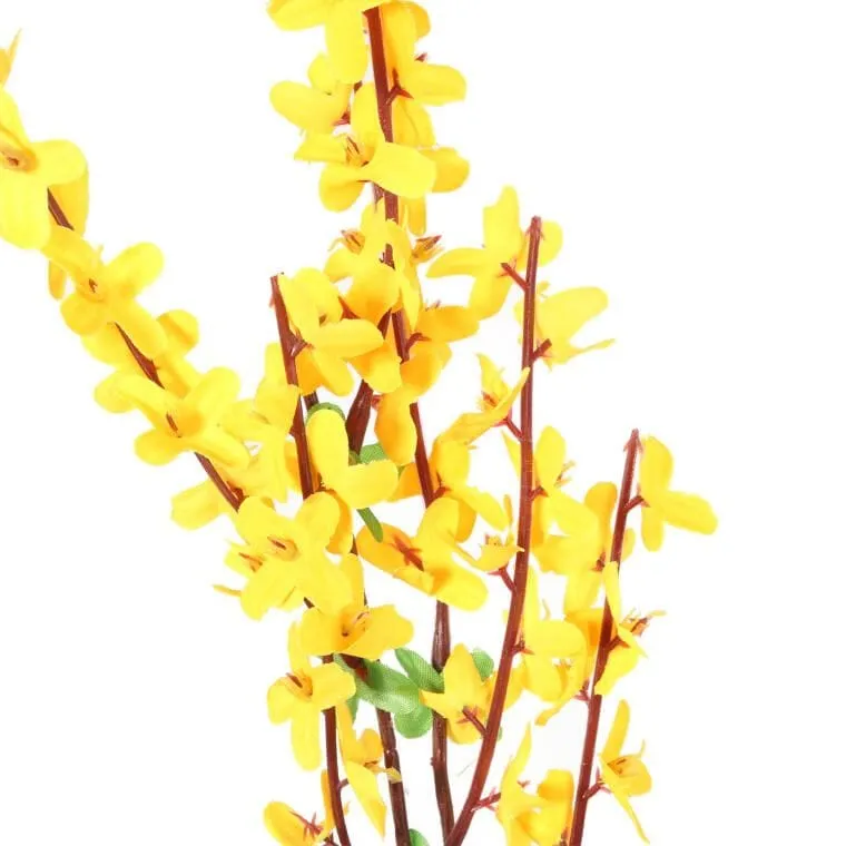 Gałązka Forsycji 58 cm - Żółta