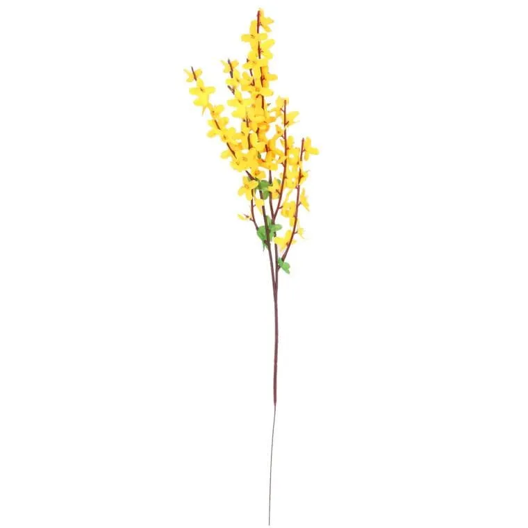 Gałązka Forsycji 58 cm - Żółta