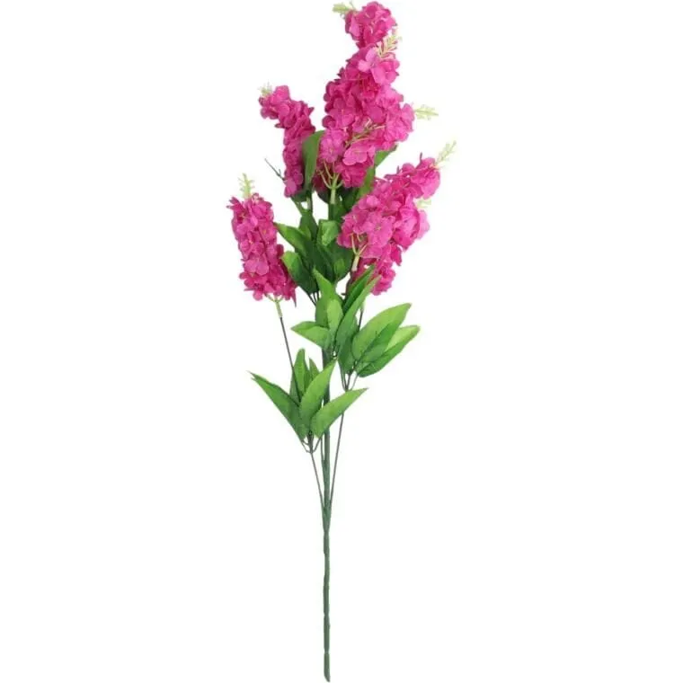 Gałązka 6 BZÓW 58 cm - RÓŻOWA