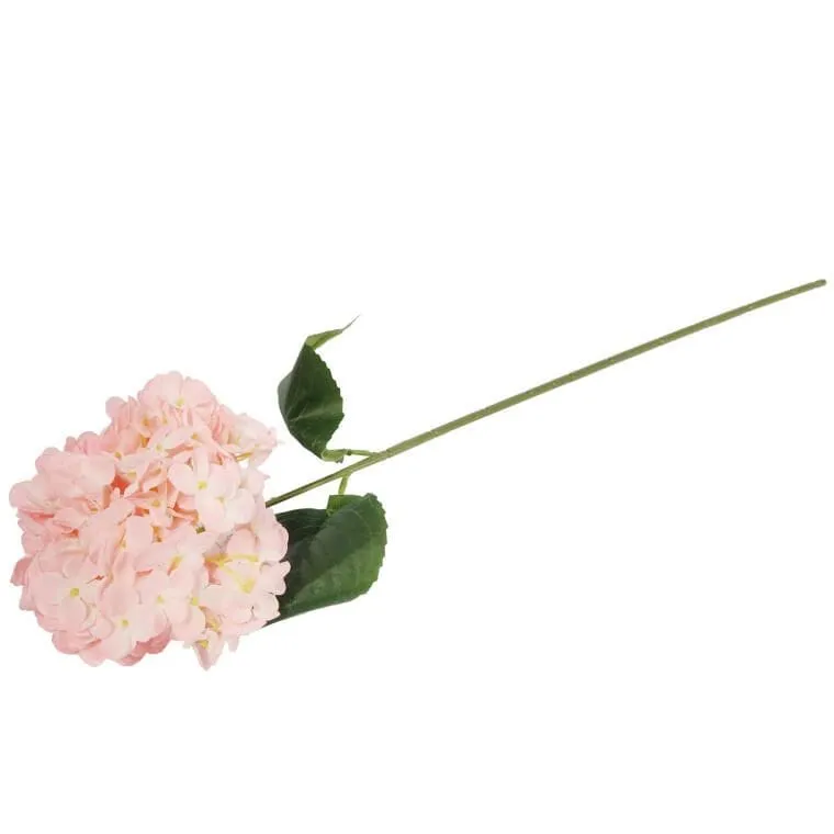 Gałązka HORTENSJI 72 cm - RÓŻOWA