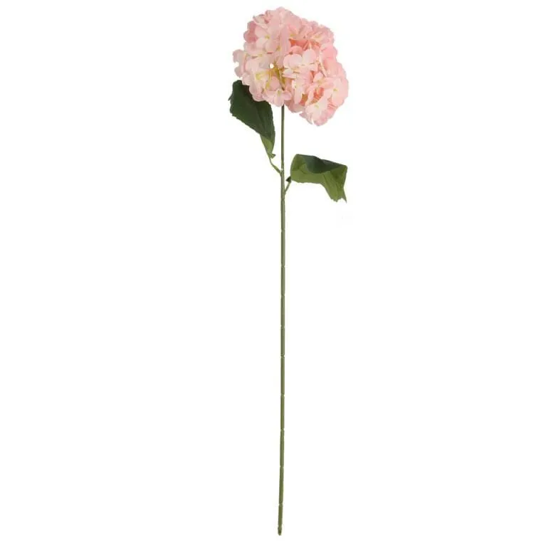 Gałązka HORTENSJI 72 cm - RÓŻOWA