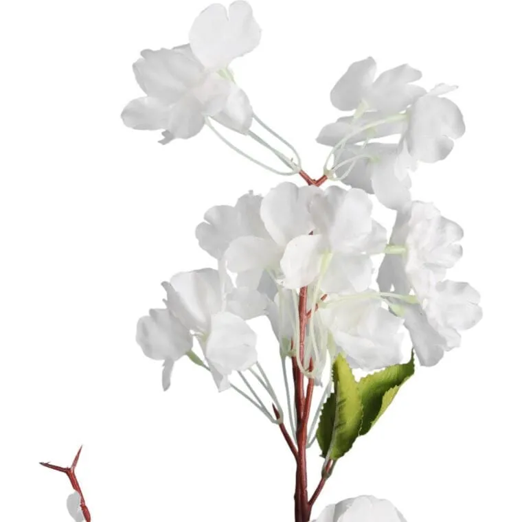 Gałązka JABŁONI 110 cm W Kolorze BIAŁYM