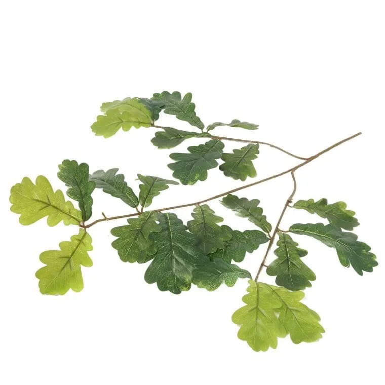 Gałązka Liści Dębu 60 cm