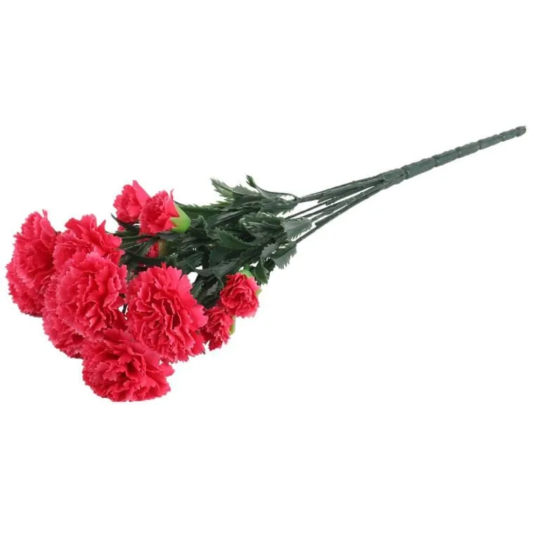 Bukiet GOŹDZIKÓW 42 cm - RÓŻOWY